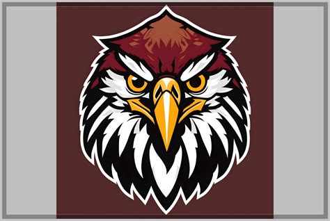 Hawk Mascot Logo Graphic by Forhadx5 · Creative Fabrica