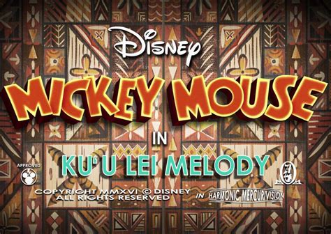 Mickey Mouse Ku U Lei Melody Tv C Filmaffinity