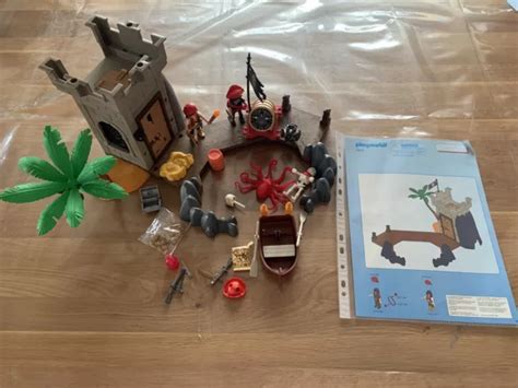 Playmobil Piraten Pirateninsel Beobachtungsturm Dicke Berta