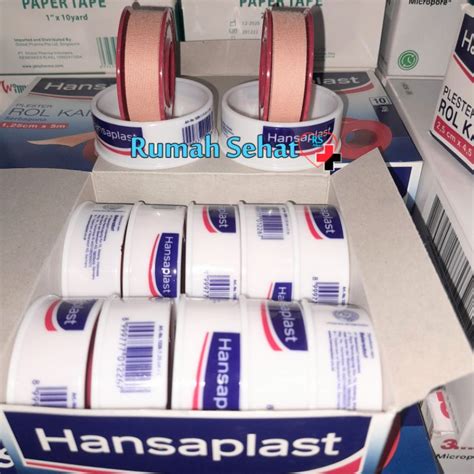 Jual Hansaplast Roll Kain Cm X M Box Plester Hansaplast Roll