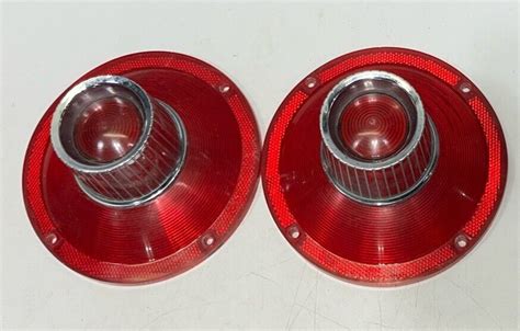 Pair Of 1964 FORD GALAXIE Tail Light Lens SAE TSDB 64 FD EBay