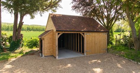 Oak Framed Garages In Merseyside Oak Framed Garages