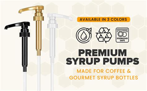 Amazon Coffee Syrup Pump Dispenser Pack Skinny Syrup Pump For