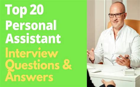 Top 20 Personal Assistant Interview Questions And Answers In 2025