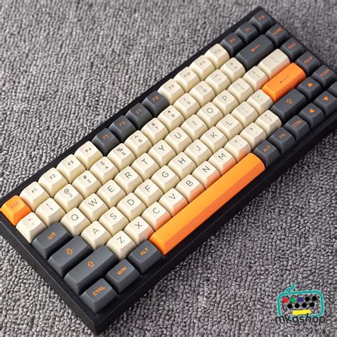 Keycap Akko Carbon Retro Pbt In Doubleshot Asa Profile Shopee Vi T Nam