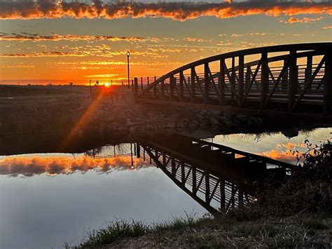 Canal Reflects The Bridge And Sunset: Photo Of The Day | Sacramento, CA Patch