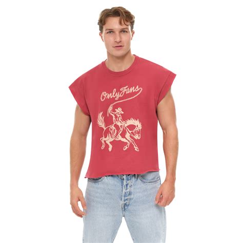 OnlyFans Muscle Tee - Western Design | Official Merch