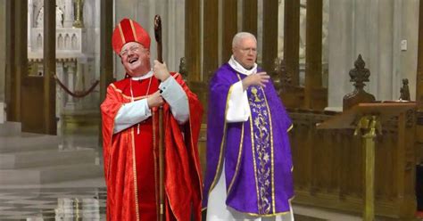 Cardinal Dolan Praises Priest Who Presided Over Sacrilegious ‘trans