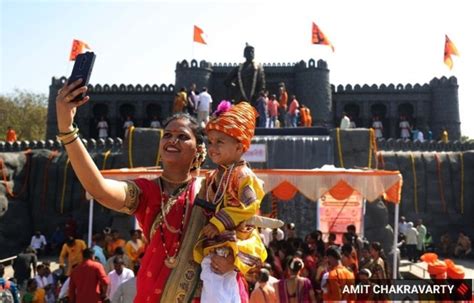 People Celebrate Chhatrapati Shivajis Birth Anniversary With Pomp And Pride India News News