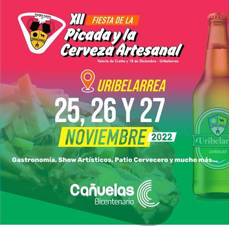 25 26 Y 27 De Noviembre 12 Fiesta De La Picada Y La Cerveza