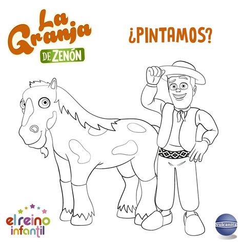 Para Colorear Granja De Zenon Páginas Para Colorear 041