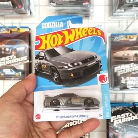 Jual HOT WHEELS REGULER NISSAN SKYLINE GT R BCNR GODZILLA JAPAN CARD FREE PROTEKTOR Shopee