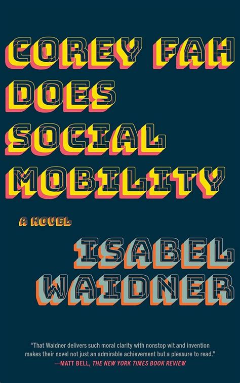 New Book Corey Fah Does Social Mobility Sharing Jans Love