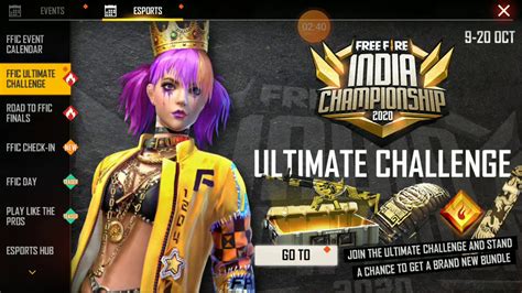 Free Fire New India Championship Event Full Details YouTube