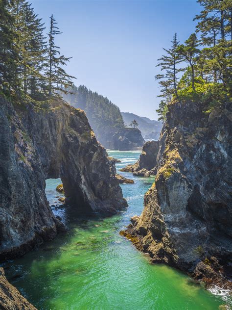 Natural Bridges Samuel H Boardman Scenic Corridor Southern Oregon Coast