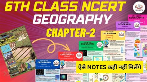 6th Class Geography Chapter 2 NCERT Geography Notes Latitudes And