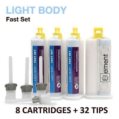 Element Light Body Vps Pvs Impression Material Fast Set X Ml