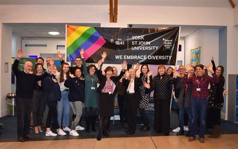 York St John One Of Britains Top Lgbt Employers York St John University