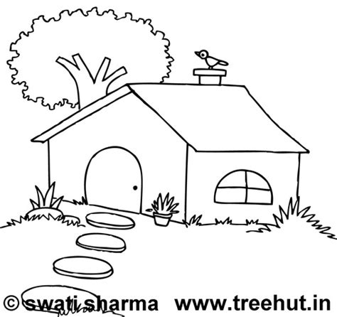 Garden House Coloring Pages Coloring Pages