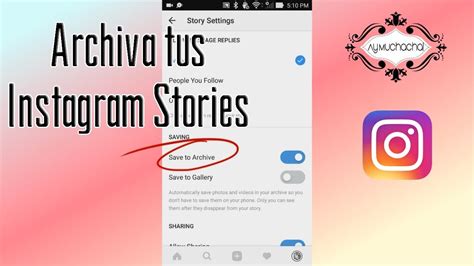 Como Archivar Las Historias En Instagram Youtube