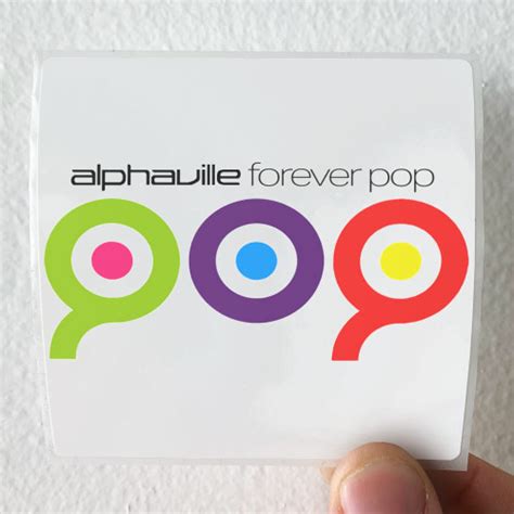 Alphaville Forever Pop Album Cover T-Shirt White