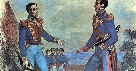 El Encuentro De Bolívar Y San Martín En Guayaquil Pilar Fundacional De La Integración