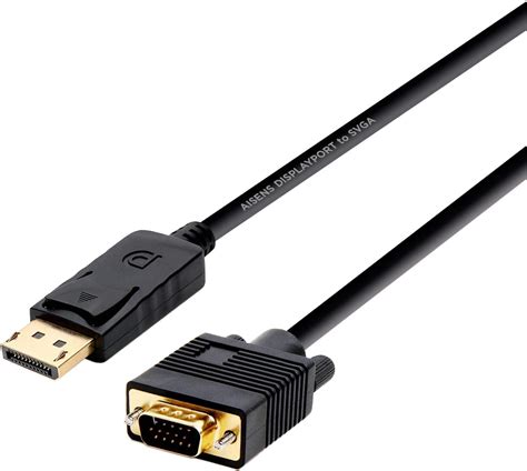 Aisens A Cavo Convertitore Displayport A Vga Dp Maschio A