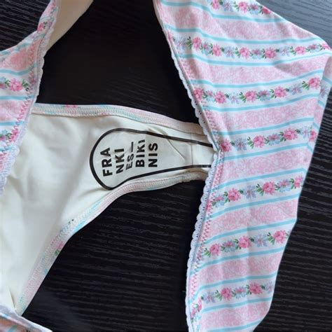 Frankie S Bikinis Swim Frankies Bikinis Enzo Floral Cheeky Bikini Bottom Poshmark