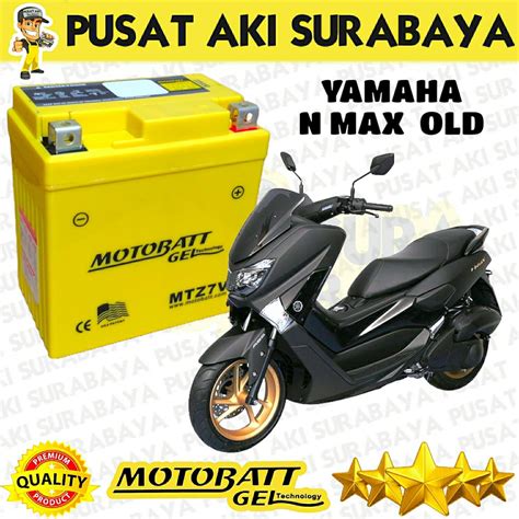 Jual Accu Nmax Motobatt Gel Mtz V V Ah Aki Kering Motor Yamaha N