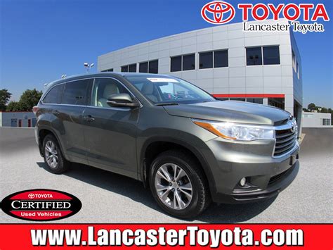 Certified Pre Owned 2015 Toyota Highlander XLE Sport Utility In East