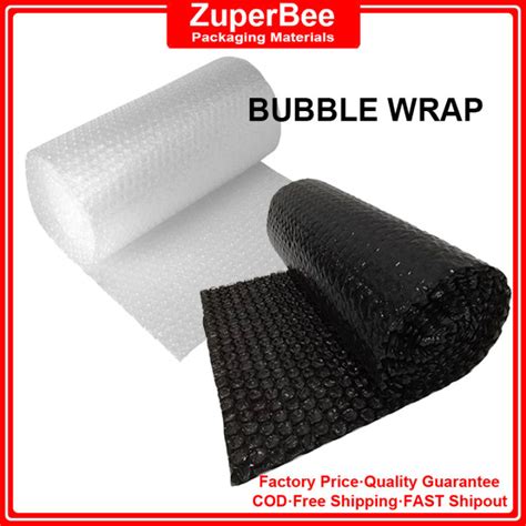 Cod Bubble Wraps Black 20 Inches X 5 Yards ~ 1 Yard Bubble Wrap Roll Zuperbee Lazada Ph