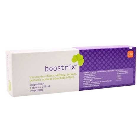 Boostrix 0 5 Ml 1 Dosis Suspension Jeringa Prellenada Compra En Prixz