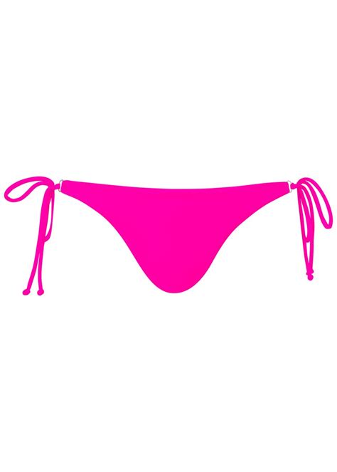 Venus Cheeky Tie Side Bottom Bikini Electric Pink Venus Clothing Venus