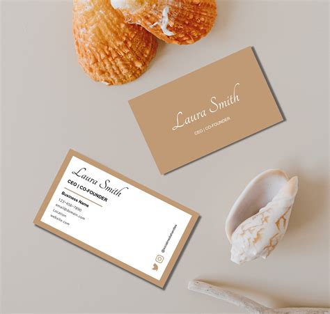 Founder Business Card Template Ceo Business Card Printable Business Card Editable Business