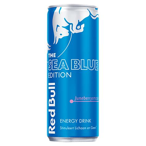 Red Bull Energy Drink Sea Blue Edition Per Blik 250 Ml