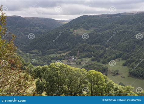 Country Landscape In Auvergne Stock Image Image Of Travel Green