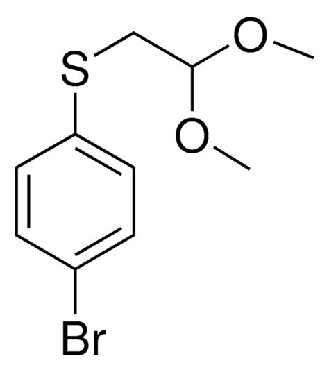 1 Bromo 4 22 Dimethoxyethylsulfanyl Benzene Aldrichcpr Sigma Aldrich