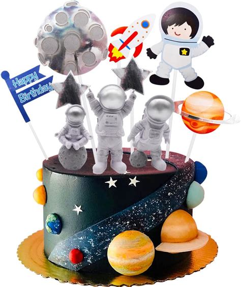 Tomicytortendeko Astronaut Astronaut Cake Topper Kuchen Astronaut