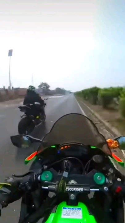 Drag Race Kawasaki Zx10r Vs Bmw S 1000rr🔥😈 Mood Off Whatsapp Status