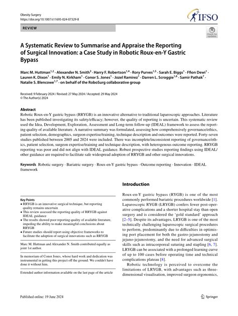 Pdf A Systematic Review To Summarise And Appraise The Reporting Of