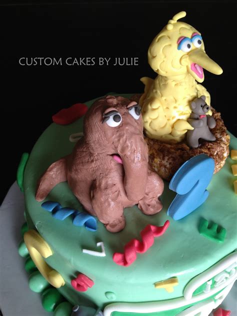 Custom Cakes by Julie: Sesame Street Cake