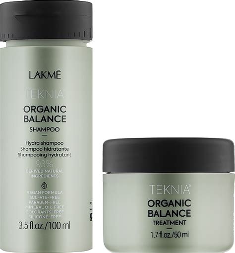 Lakme Teknia Organic Balance Shm 100ml Mask 50ml Set Makeup Uk