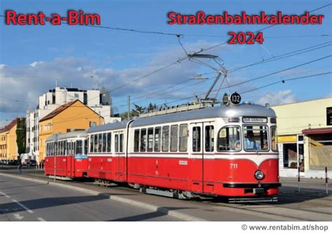 Oldtimer Kalender Rent A Bim Tramway In Wien