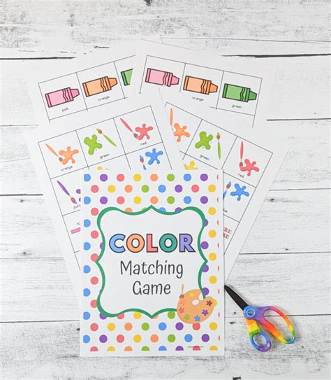 A Fun Color Matching Game for Preschoolers