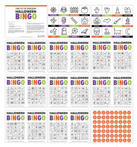 Halloween Bingo - Free Printable Halloween Bingo Cards