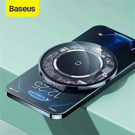 Baseus Simple Magnetic 15W Transparent Wireless Charger Price In BD