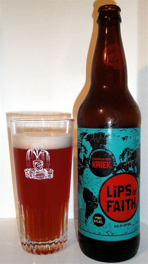 Beer New Belgium Lips Of Faith Transatlantique Kriek Bon Beer Voyage