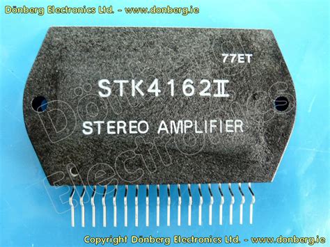 Semiconductor STK4162II STK 4162II 2 CHANNEL AF POWER AMPLIFIER