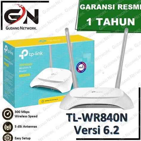 Jual Tp Link Tl Wr840n 300mbps Wireless Router Wifi Router Tplink