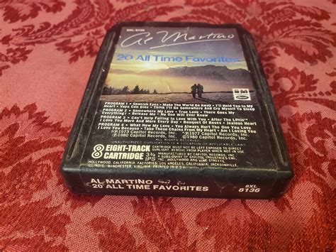 Al Martino, 20 All Time Favorites – The 8-Track Tape Store